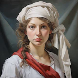 Portrait of Charlotte Corday