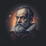 Portrait of Galileo Galilei