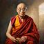 Portrait of Dalai Lama