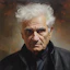 Portrait of Jacques Derrida