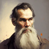 Portrait of Leo Tolstoy