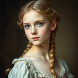 Portrait of Euphrasie Fauchelevent (Cosette)