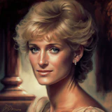Portrait of Princess Diana