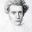 Portrait of Søren Kierkegaard