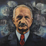 Portrait of Martin Heidegger