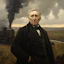 Portrait of George Stephenson