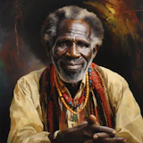 Portrait of Eddie Mabo
