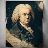 Portrait of Johann Sebastian Bach