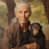 Portrait of Jane Goodall