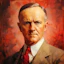 Portrait of Calvin Coolidge