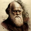 Portrait of Charles Darwin