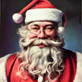Portrait of Santa Claus