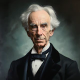 Portrait of Bertrand Russell