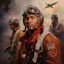 Portrait of Tuskegee Airmen