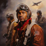 Portrait of Tuskegee Airmen