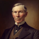 Portrait of John D. Rockefeller