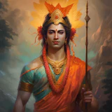 Portrait of Lord Rama