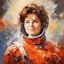 Portrait of Valentina Tereshkova