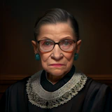 Portrait of Ruth Bader Ginsburg