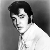 Portrait of Elvis Presley