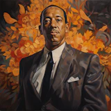 Portrait of Langston Hughes