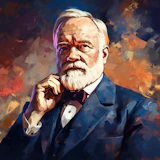 Portrait of Andrew Carnegie