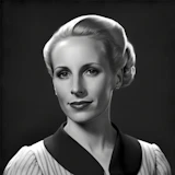 Portrait of Eva Perón