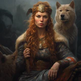Portrait of Frigg