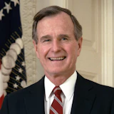 Portrait of George H. W. Bush
