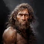 Portrait of Neanderthal