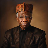 Portrait of Chinua Achebe