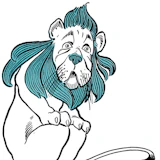 Portrait of The Cowardly Lion