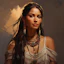 Portrait of Pocahontas