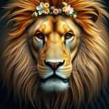 Portrait of The Cowardly Lion