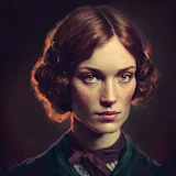 Portrait of Charlotte Brontë
