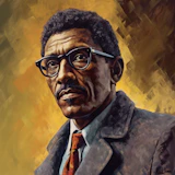 Portrait of Bayard Rustin