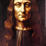 Portrait of Leonardo da Vinci