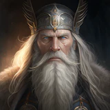 Portrait of Odin