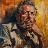 Portrait of John Steinbeck