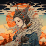 Portrait of Amaterasu