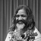Portrait of Maharishi Mahesh Yogi