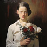 Portrait of Sophie Scholl and the White Rose Movement