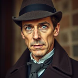 Portrait of Sherlock Holmes