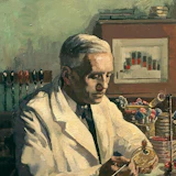 Portrait of Alexander Fleming