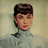 Portrait of Audrey Hepburn