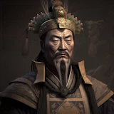 Portrait of Emperor Qin Shi Huang