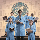 Portrait of World Health Organization (WHO)