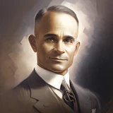 Portrait of Napoleon Hill