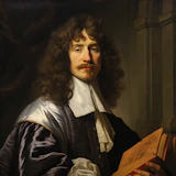 Portrait of Christiaan Huygens