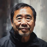 Portrait of Haruki Murakami